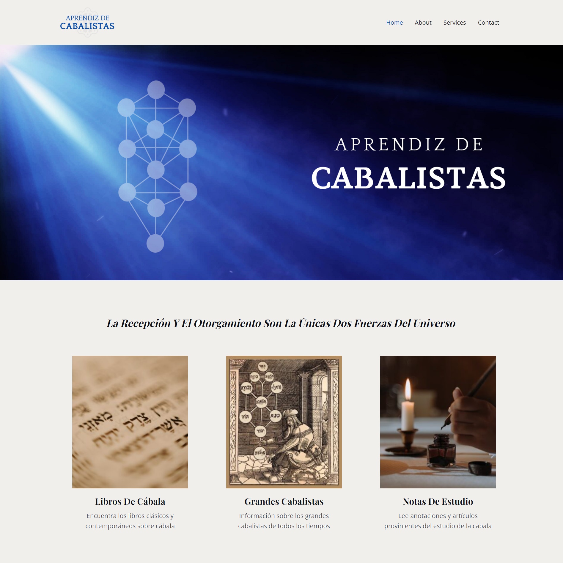 Aprendiz de Cabalistas web